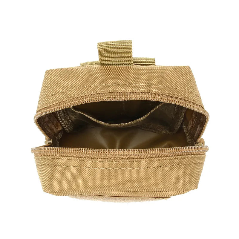 Outdoor Molle Waist Bag – Utility EDC Tool Pouch, Phone Holder for Hiking, Camping & Hunting