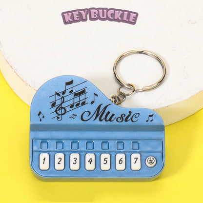 Mini Electronic Piano Keychain - Luminous Musical Toy Pendant and Creative Gift for Music Lovers