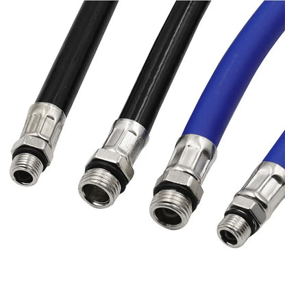 Car Tire Air Inflator Extension Hose – Twist Lock Air Chuck Adapter for Bike & Motorcycle Pump