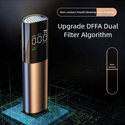 Portable High-Precision Breathalyzer – Smart Alcohol Detection Tester for Personal Use and Emergency Kits