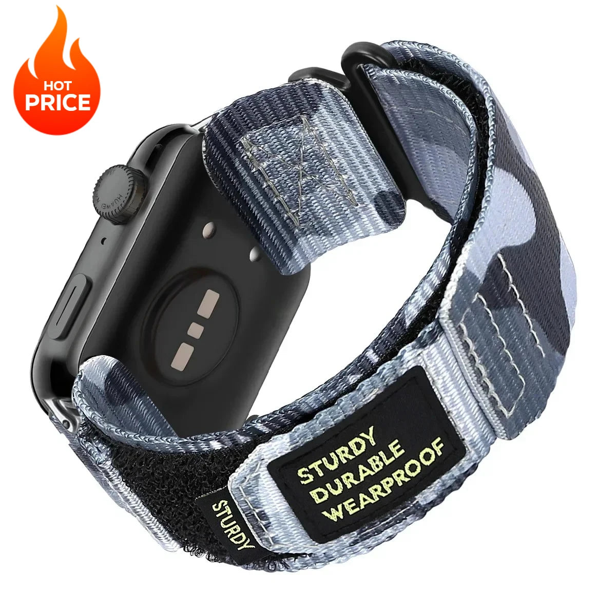 Nylon Loop Strap for Huawei Watch – Sports Band Compatible with Fit1, Fit2, Fit3, Fit4 & Fit4 Pro