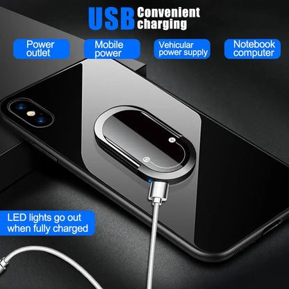New Creative USB Charging Cigarette Lighter – Multi-Functional Lighter & Mobile Phone Holder