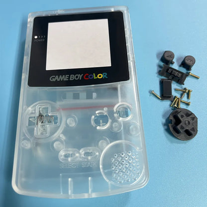 Game Boy Color Replacement Shell - Limited Edition Luminous Housing Case & Accessories