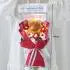 DIY Simulated Flower Bouquet – Crochet Sunflower Finished Product, Graduation, Doctoral, Valentine’s Day & Birthday Gift with Bear