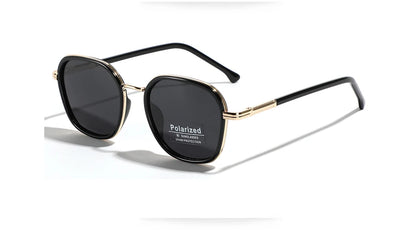 OVZA TR90 Polarized Sunglasses – Fashion Square Frame Driving Glasses for Men & Women S2074