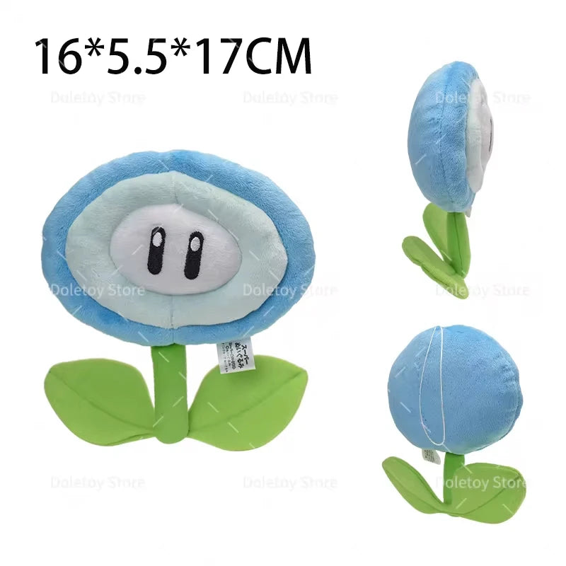Hot Game Mario Plush Toy — Piranha Plant & Ice Fire Flower Soft Stuffed Doll for Kids Fans Gift