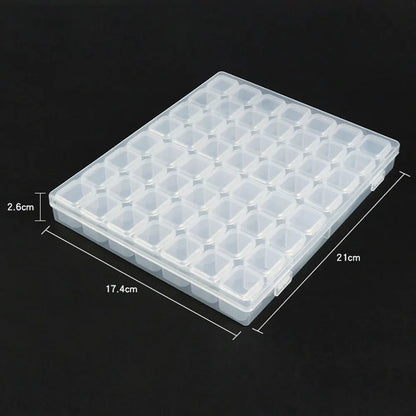 5D DIY Diamond Painting Storage Box – Drill & Embroidery Accessories Organizer Case