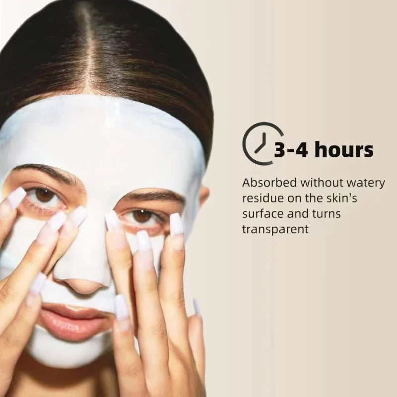 Bio Collagen Facial Mask – Deep Hydrating, Pore Shrinking Overnight Moisturizer Brightening Korean Skincare