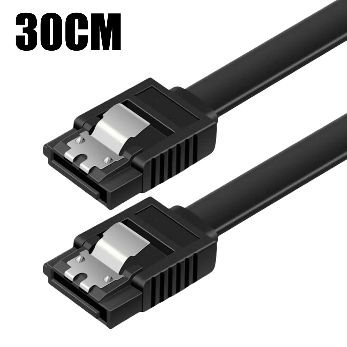 SATA 3.0 SSD Data Cable - 6Gbps High-Speed SATA III Cable for HDD, SSD, CD Drive and Desktop PC