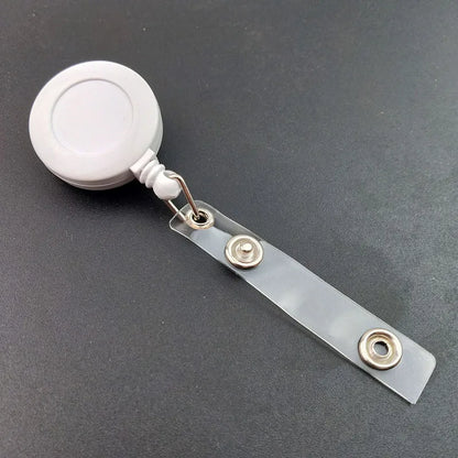 2023 Acrylic Retractable Nurse Badge Reel – Cute Anime Christmas ID Card & Key Holder Lanyard