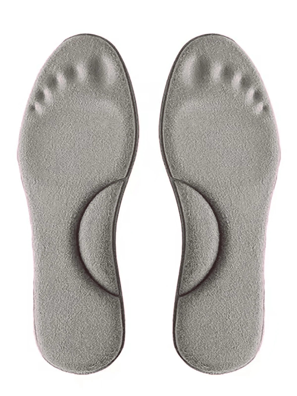 4D Massage Warm Pile Shoe Insoles – Super Soft Latex Sports Insoles with Arch Support, Orthopedic Running & Basketball Foot Comfort