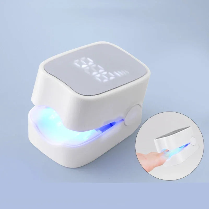 Nail Care UV Light Device - Hand & Foot Lamp with Blue Light and Essential Oil Light Treatment