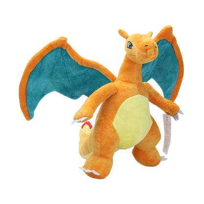 Shiny Charizard Plush Toy – 12-Inch Soft Stuffed Cartoon Collectible Plush for Kids & Gift