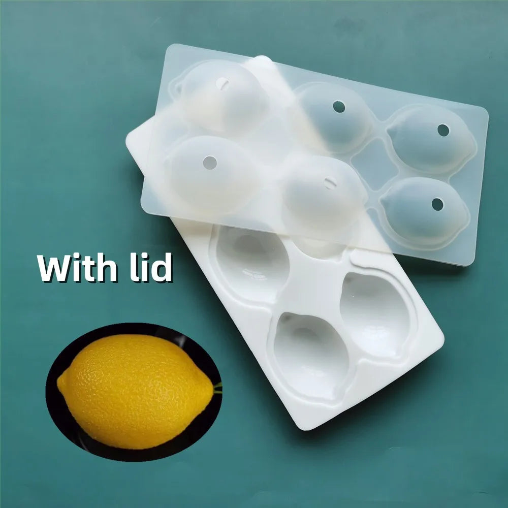 3D Lemon Shape Silicone Cake Mold — French Dessert Baking Tools for Brownies, Mousse & Pastry Decoration