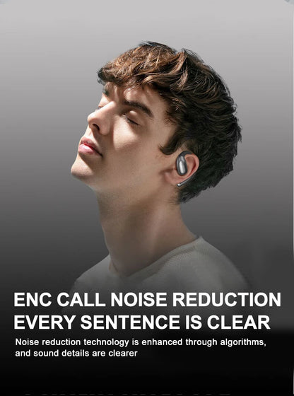 ERAZER XF31 AI Translator Earphones - Bluetooth Translation Earbuds, Sleep ASMR Headset, DIY APP, Wireless Open-Back Headphones