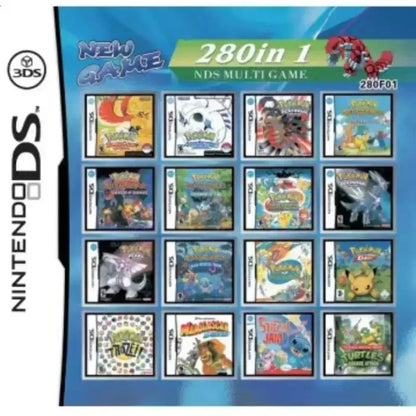 NDS/3DS Multi-ROM Game Card — 4300/510/500/208-in-1 Combined NDS Cartridge/Cassette