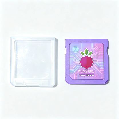 DSpico Pico Lite RP2040 Flash Cartridge - Open-Source Blue Purple Shell for NDS NDSL DSi 3DS with SD Support