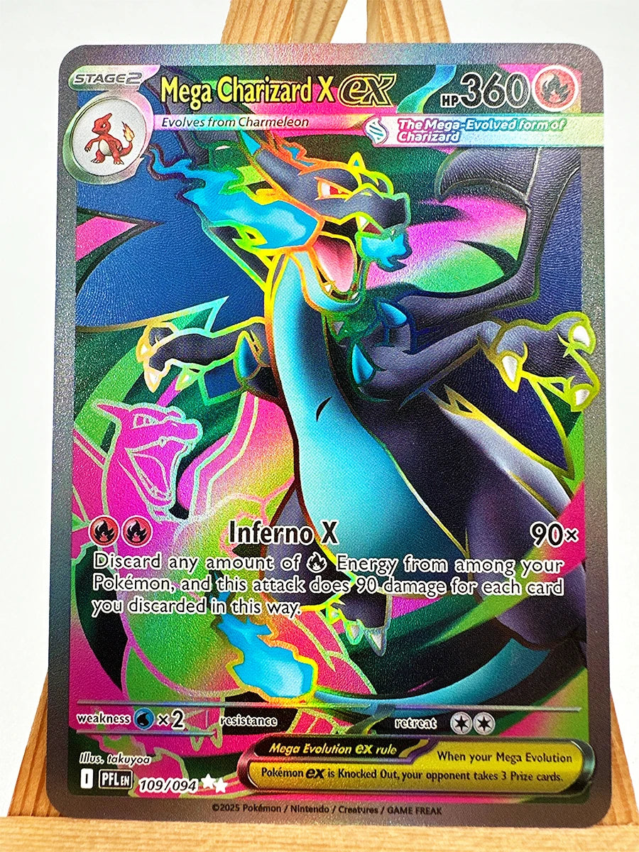 PTCG White & Black Victini Zekrom Reshiram Cards - English Anime Trading Card Collection