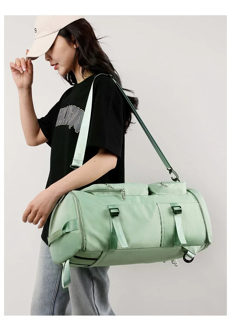 Outdoor Travel Backpack — Single Shoulder Crossbody Bag for Swimming & Fitness