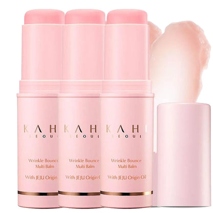 Bounce Multi Balm Stick - Moisturizing Face, Eye, and Neck Balm with Makeup Base Benefits