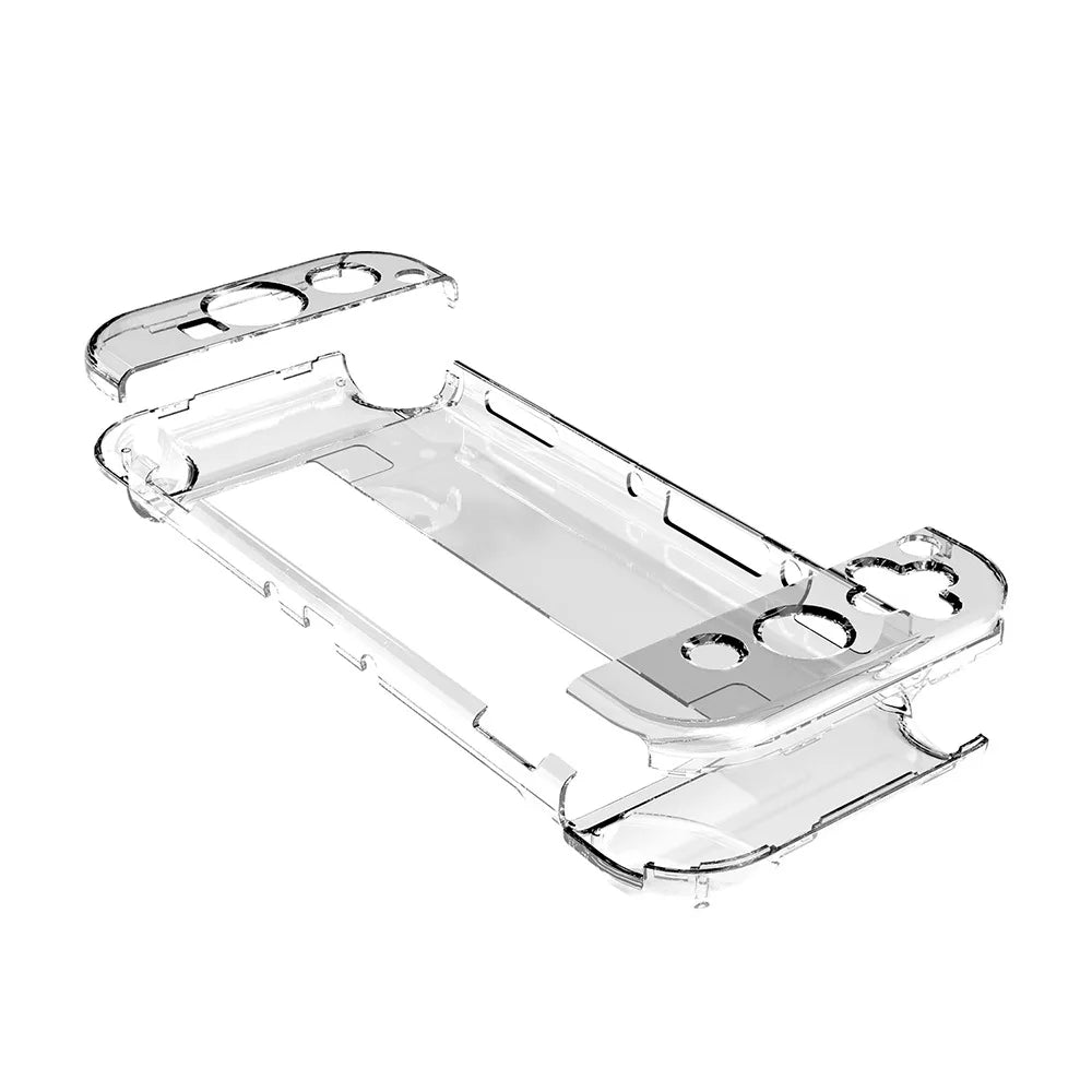Transparent Protective Case for Nintendo Switch OLED — PC Shell Cover for Switch OLED Console