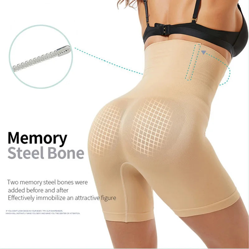 High Waist Trainer Panties: Women's Shapewear Slimming Sheath for Tummy Control, Hip & Butt Lifter - Mid Thigh Body Shaper