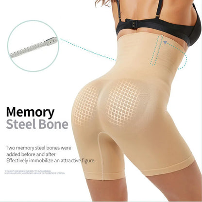 High Waist Trainer Panties: Women's Shapewear Slimming Sheath for Tummy Control, Hip & Butt Lifter - Mid Thigh Body Shaper