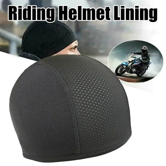 Breathable Motorcycle Helmet Inner Cap - Quick Dry Racing Hat Beanie for Helmet, Motorcycle Accessories