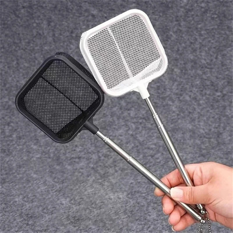 Stainless Steel Retractable Aquarium Fish Net – Small Shrimp Fishing Net for Fish Tank Cleaning and Water Maintenance Accessories Tool