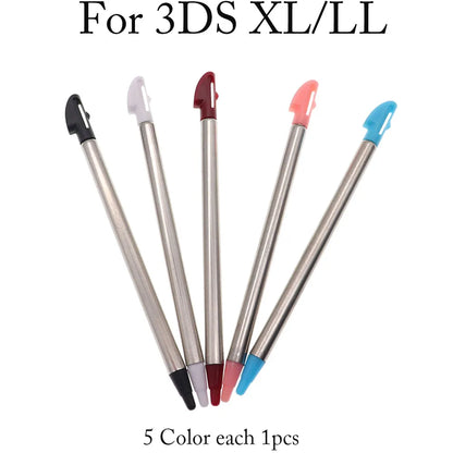 Touch Screen Stylus Pen - Plastic & Metal Replacement Pen for NDSL, NDSi, 2DS, 3DS XL & Wii U