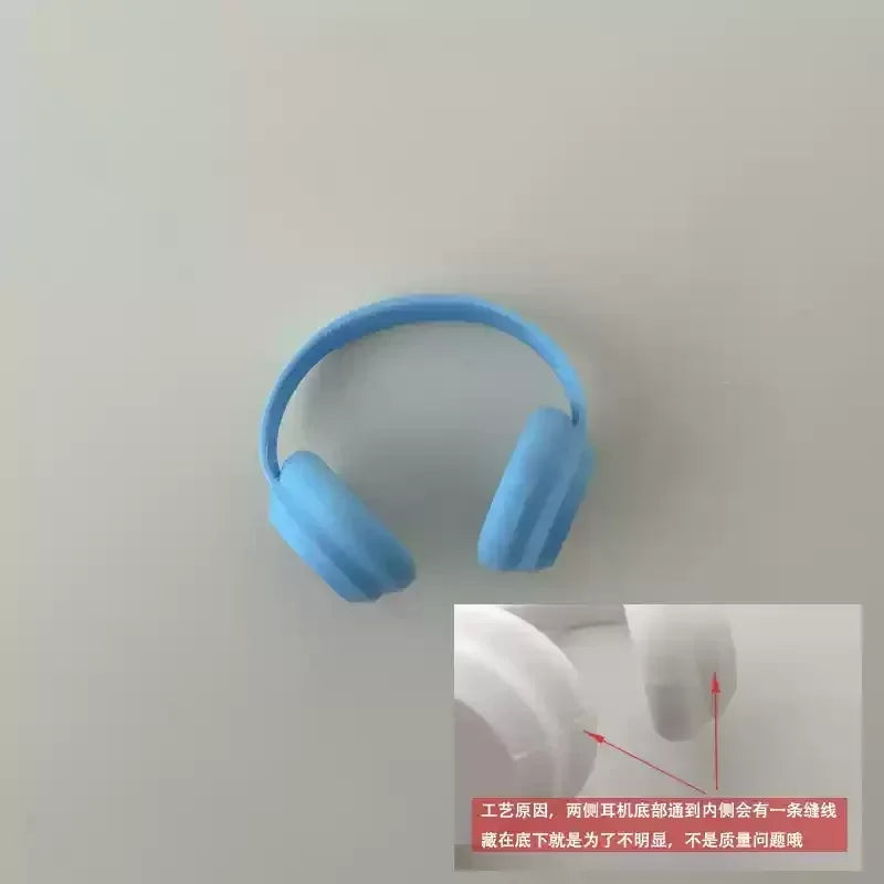 Labubu Doll Accessories — 17cm Fashion & 10cm Cotton Doll Macaron Color Earphones for Labubu Dolls
