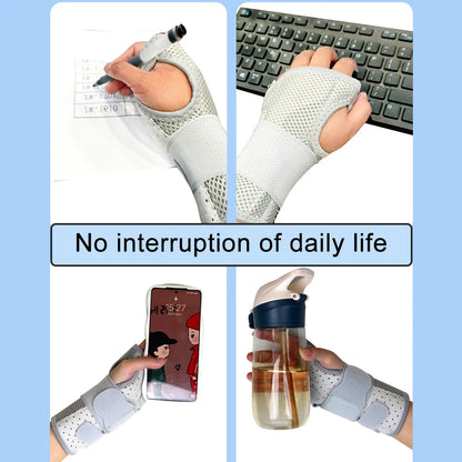 Adjustable Carpal Tunnel Wrist Brace | Wrist Support Compression Wrap for Arthritis & Tendinitis Pain Relief