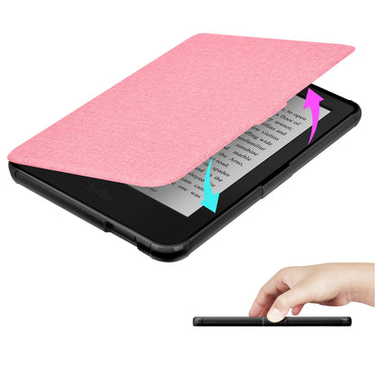 Case for Kobo Clara Colour BW 2024 & 2E – 6" Sleep/Wake Ebook Cover with Hand Strap Holder (N367/N365/N506)