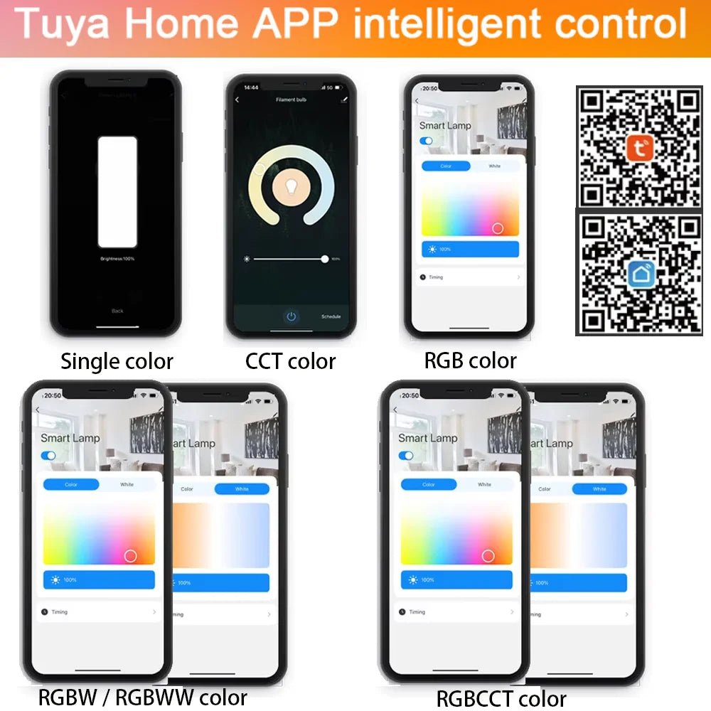 Zigbee 3.0 Smart LED Strip Controller, DC 5V/12V/24V Dimmer RGB/RGBW/RGBCCT CCT Single Color, Compatible with Tuya, Alexa & SmartThings, 2Mqtt Support