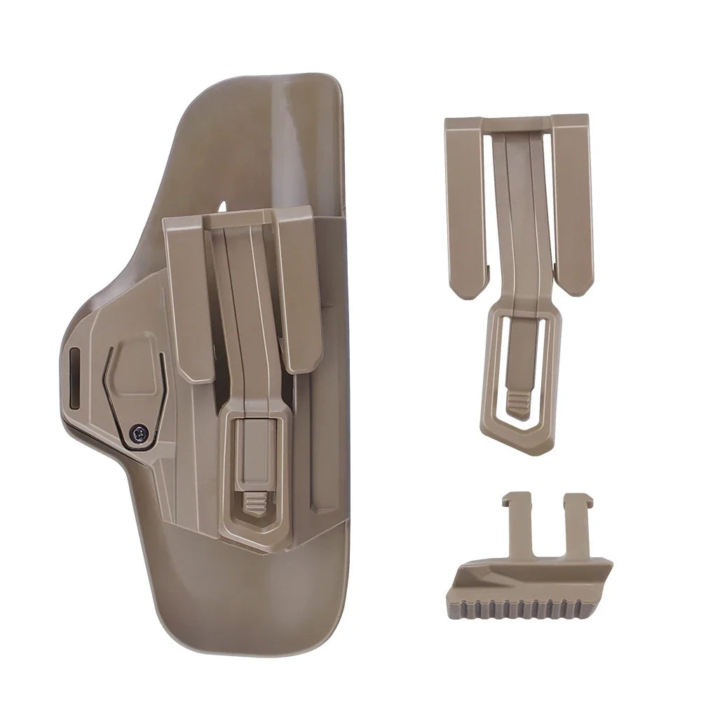 Portable G-9 Gun Belt Holster - Concealed Carry for Glock 17, 19, 22, 23 with Magazine Holder