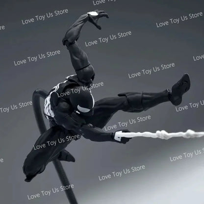 Original Mess Toys Spider Figure – Black Suit & Scarlet Spider Kaine Parker Action Figure