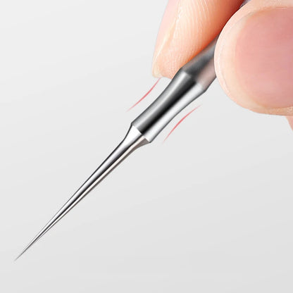 German Ultra-Fine Cell Pimples Blackhead Whitehead Clip - Beauty Salon Acne Removal Tool - Special Needle for Fat Particles