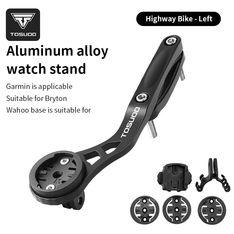 TOSUOD 1500-Lumen Bicycle Front Light - 4800mAh USB Rechargeable Splash-Resistant Cycling Lamp