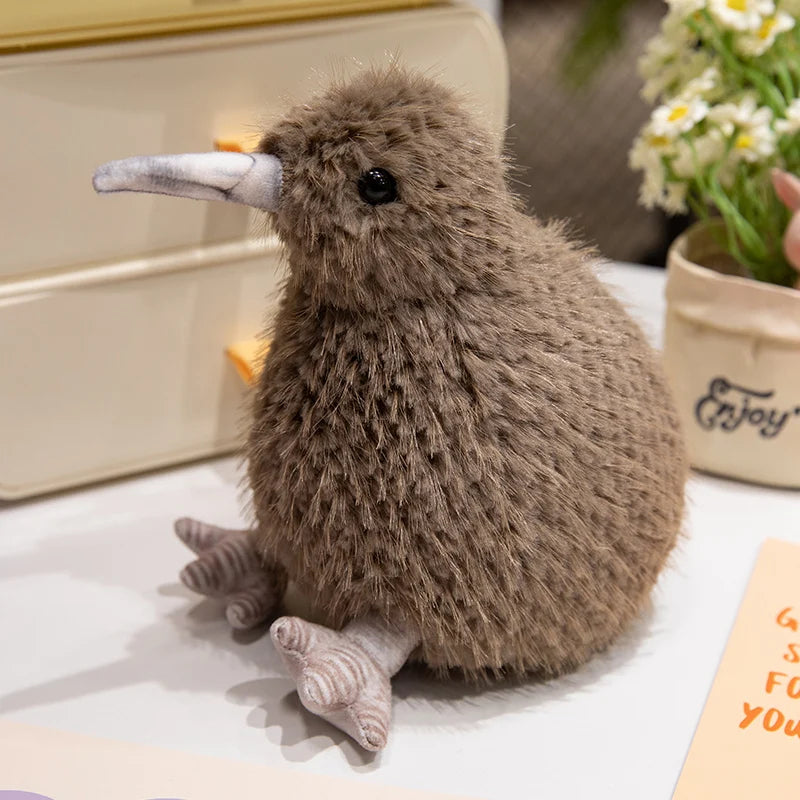 Soft Kiwi Bird Plush Toy — 20-35cm Cute Stuffed Animal Doll for Kids, Birthday Gift Toy