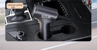 SZUK 98000PA Mini Car Vacuum Cleaner — Powerful Handheld Wireless Portable Cleaner with Strong Suction