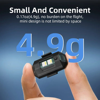 Mini Drone Strobe Light - 6 Color Anti-Collision Signal Lamp for DJI Neo Mini 4 Pro Mini 2 4K Mavic 3 Lightweight Accessory