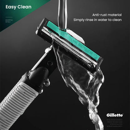 Gillette Vector 2 Razor Set for Men - 9 Blades with 2-Layer Razor Blades for Smooth Shaving