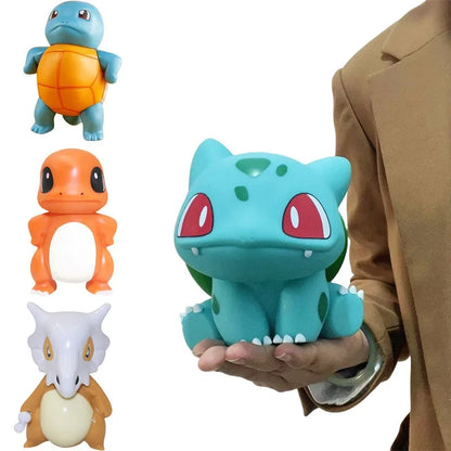 Bulbasaur & Squirtle Anime Action Figures – PVC Collectible Desk Ornament, Model Toy for Children’s Birthday Gift