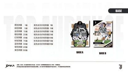 Daka 2024-2025 Football Trading Cards – Manchester City, Juventus, AC Milan, Inter Milan Official Box Gift