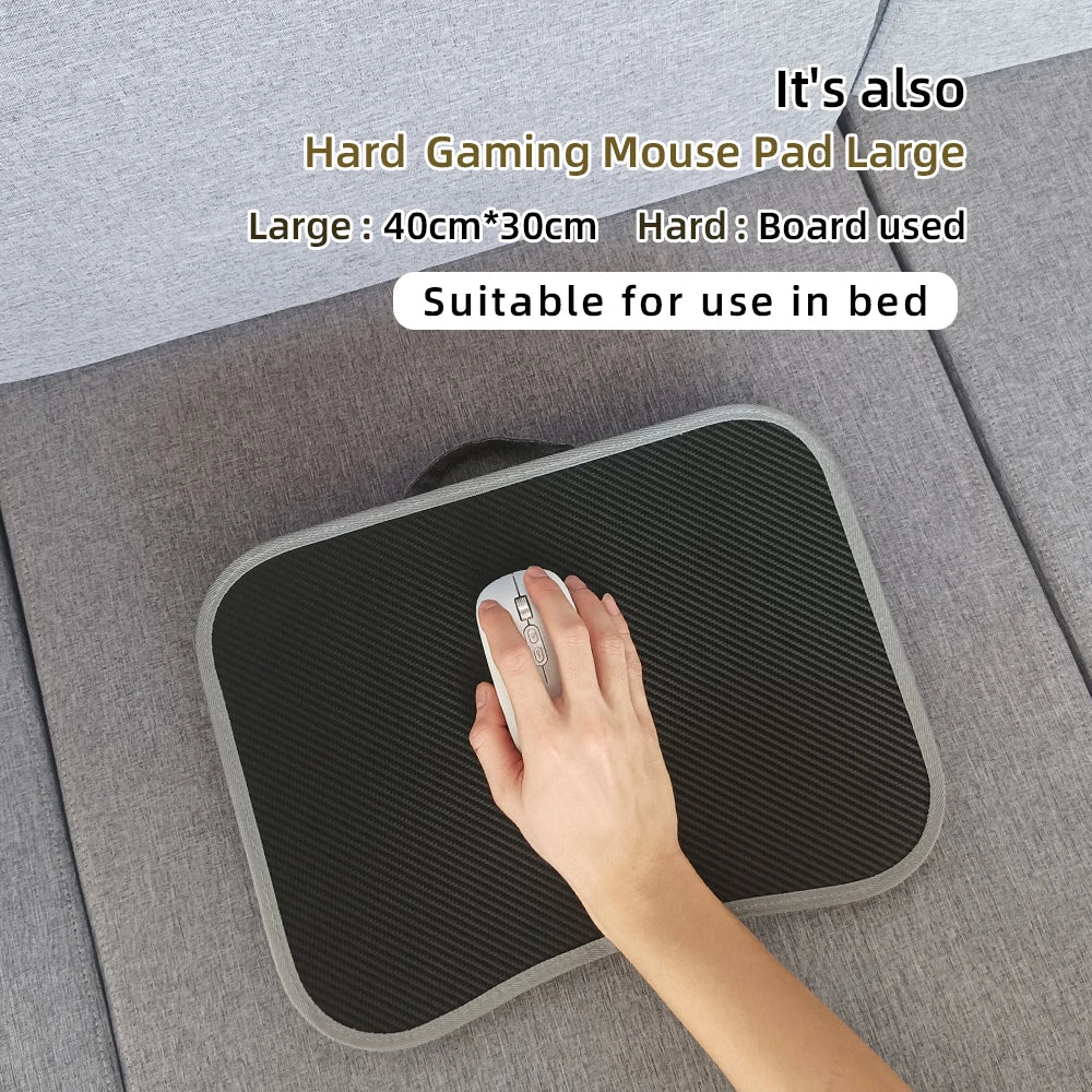 MUMUCC Multifunctional Laptop Desk - Cushioned Pillow Table with Foam Fill and Large Hard Mouse Pad