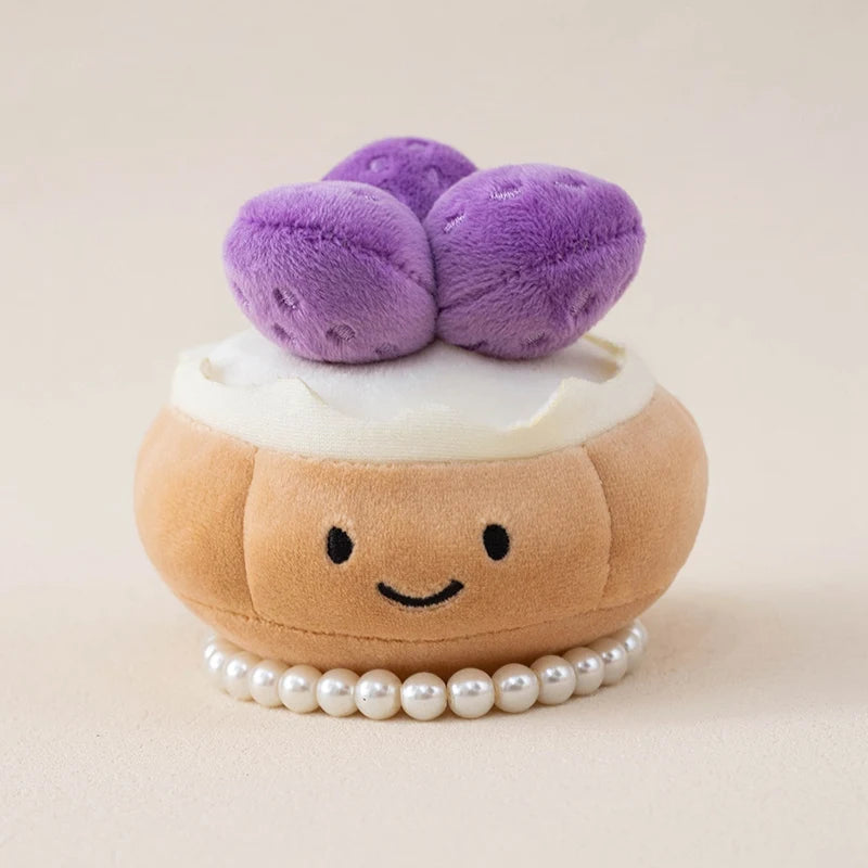 Cartoon Cake Plush Toy - Colorful Birthday Cake, Wedding Cake, Cookie, and Dessert Stuffed Doll for Cute Home Decor and Gifts