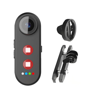Bike Camera with Tail Light - 150° Wide-Angle Cycling Camera and Smart Rear Light for Road & Mountain Biking, Night Riding