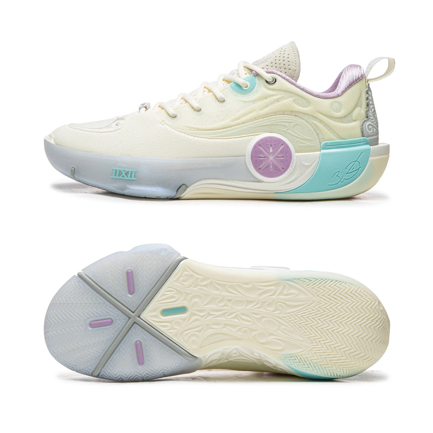 Li-Ning WAY OF WADE 12 Men's Basketball Shoes - SUPER BOOM Cushion Carbon-Fiber Plate Competition Sneakers