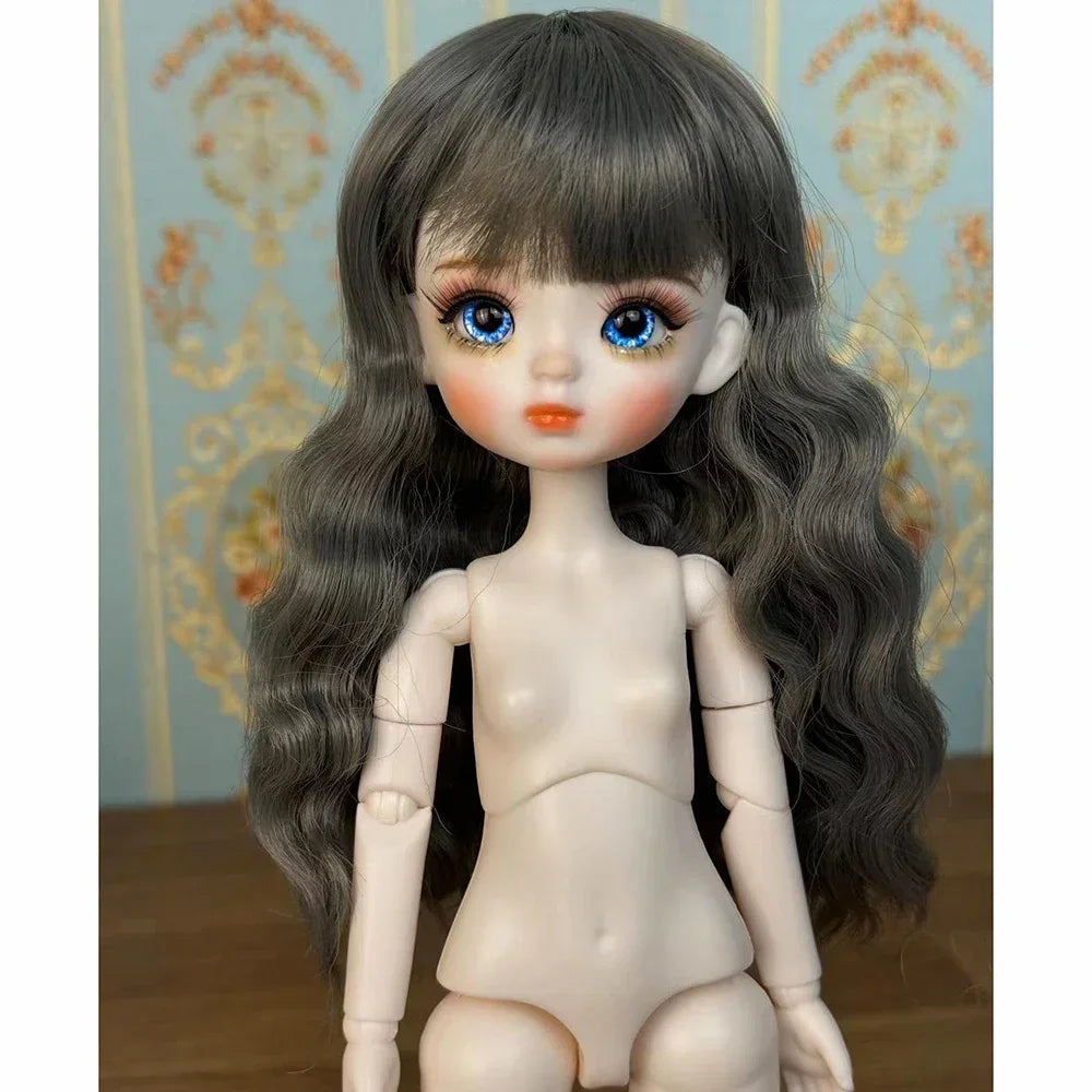 Sweet Doll 1/6 BJD Handmade 30cm Princess Doll – Makeup Doll for Girls Birthday Gift