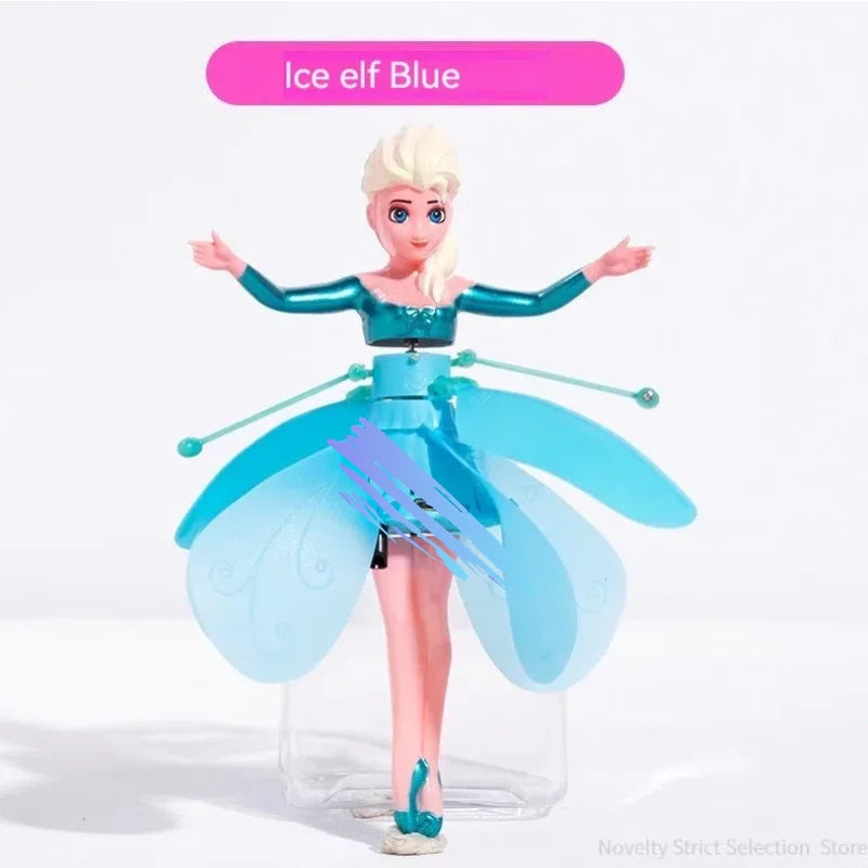 Rotating Luminous Helicopter Doll Toy — Gesture Control Flying Dancing Plane for Kids